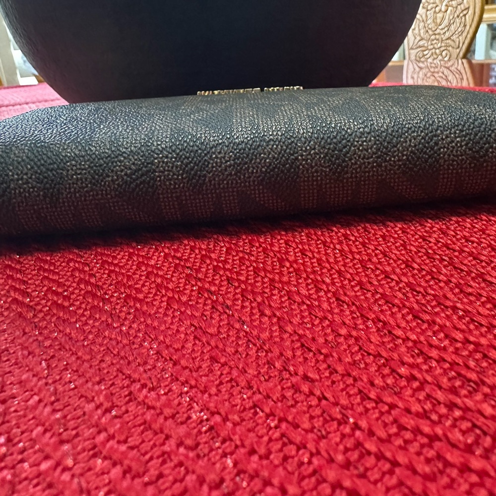 🤎🤎NWT Michael Kors Jet Set large Brown signature Wallet🤎🤎 - Picture 6 of 16